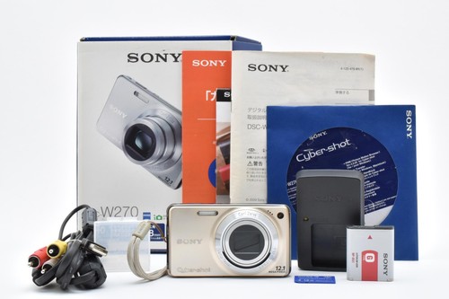 Sony cyber shot - sony, gold