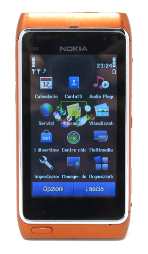 Cellulare nokia arancione - nokia,